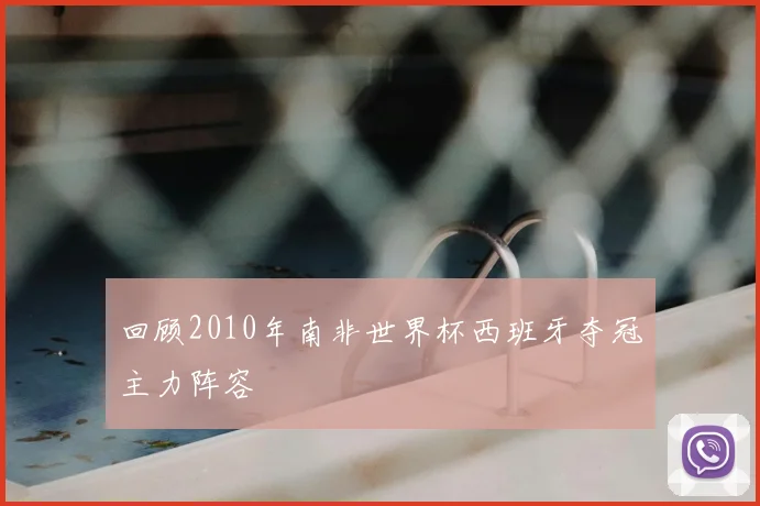 回顾2010年南非世界杯西班牙夺冠主力阵容